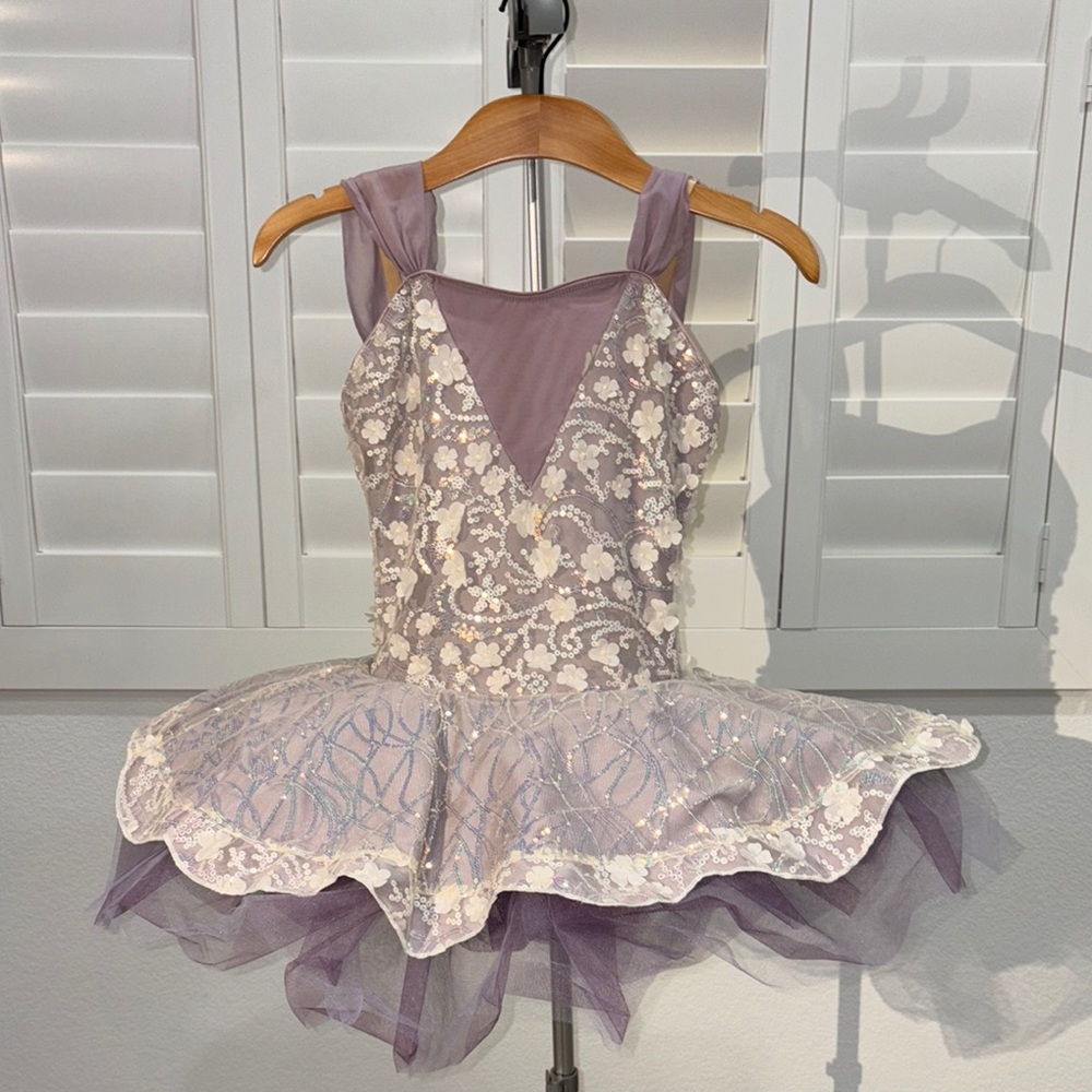 Lavender Lace teen costume worn only once.